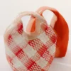 Bolso tote de cuero trenzado