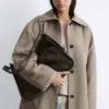 Bolso tote de piel