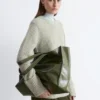Bolso tote de piel