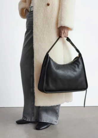 Bolso tote de piel