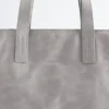 Bolso tote de piel