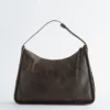 Bolso tote de piel