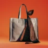Bolso tote de piel
