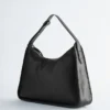 Bolso tote de piel