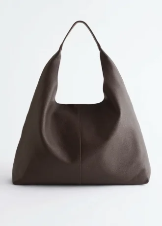 Bolso tote grande de piel