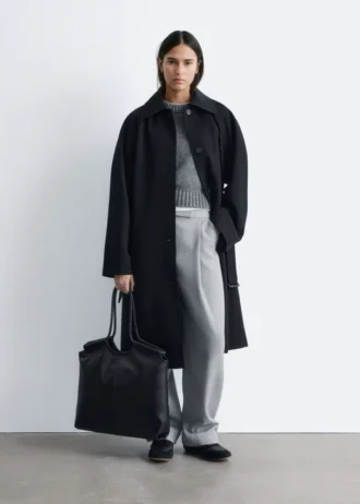 Bolso tote grande de piel