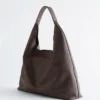 Bolso tote grande de piel