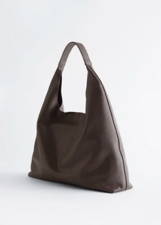 Bolso tote grande de piel