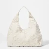 Bolso tote pequeño de denim con apliques