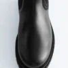Botas Chelsea de piel