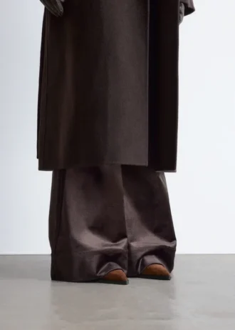 Botas de ante con tacón bajo