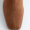 Botas de calcetines de ante