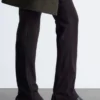 Botas de calcetines de napa