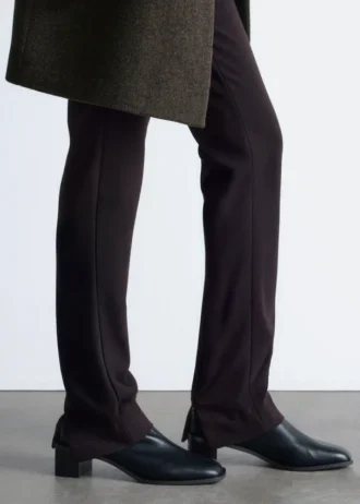 Botas de calcetines de napa