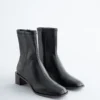 Botas de calcetines de napa
