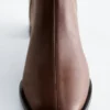Botas de calcetines de napa