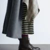 Botas de cuero con cordones