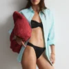Braguitas de bikini con fruncidos