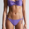 Braguitas de bikini con lazos laterales