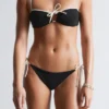 Braguitas de bikini con lazos laterales