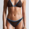 Braguitas de bikini con ribetes en contraste