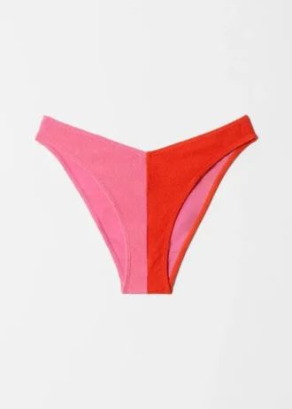 Braguitas de bikini con textura