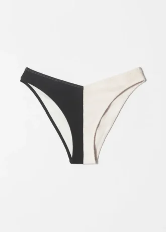 Braguitas de bikini con textura
