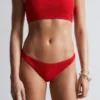 Braguitas de bikini con textura