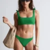 Braguitas de bikini con textura
