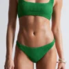 Braguitas de bikini con textura
