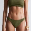 Braguitas de bikini con textura