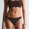 Braguitas de bikini con textura