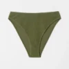 Braguitas de bikini de cintura alta con textura