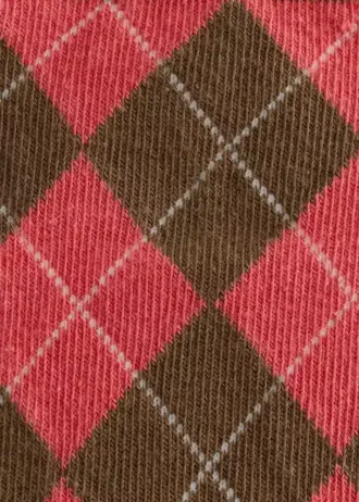 Calcetines con estampado de arlequín