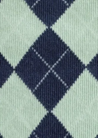 Calcetines con estampado de arlequín
