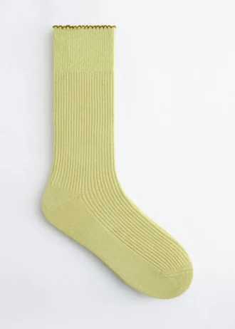 Calcetines de punto elástico