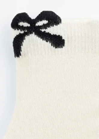 Calcetines tobilleros con apliques