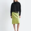 Camisa corta oversize de algodón