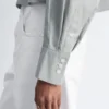 Camisa corta oversize de algodón