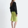 Camisa corta oversize de algodón