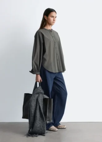 Camisa de algodón oversize