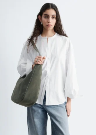 Camisa de algodón oversize