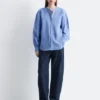 Camisa de algodón oversize