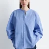 Camisa de algodón oversize