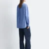 Camisa de algodón oversize