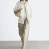 Camisa de pantalón corto holgada