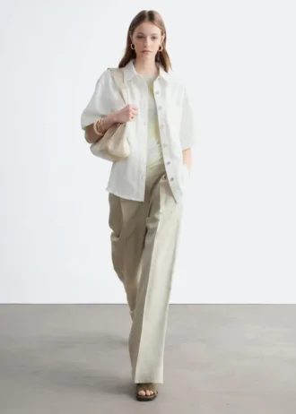 Camisa de pantalón corto holgada
