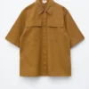 Camisas de algodón de manga corta
