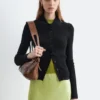 Camisas de punto elástico con punto calado Camisas de punto elástico con punto calado