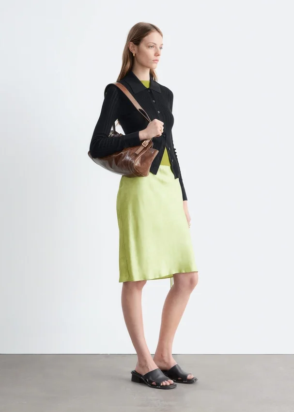 Camisas de punto elástico con punto calado Camisas de punto elástico con punto calado